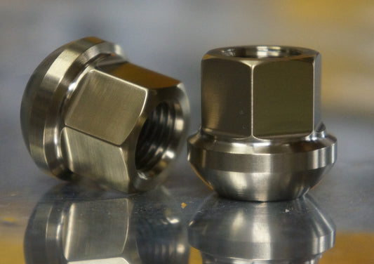 ZAKGEAR 20x Gold Titanium Lug Nuts 14x1.5 R14 Open End Porsche